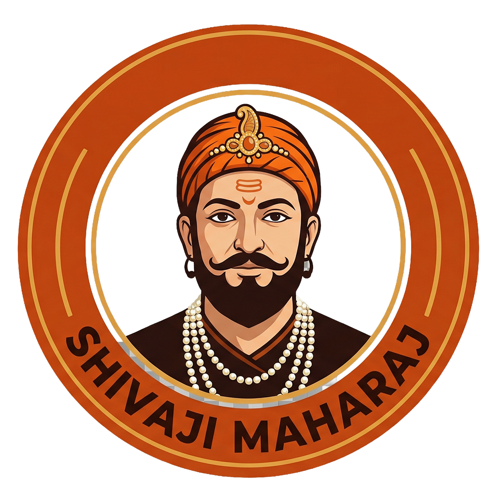 Shivaji Maharaj Logo PNG Transparent Background HD Circular Emblem
