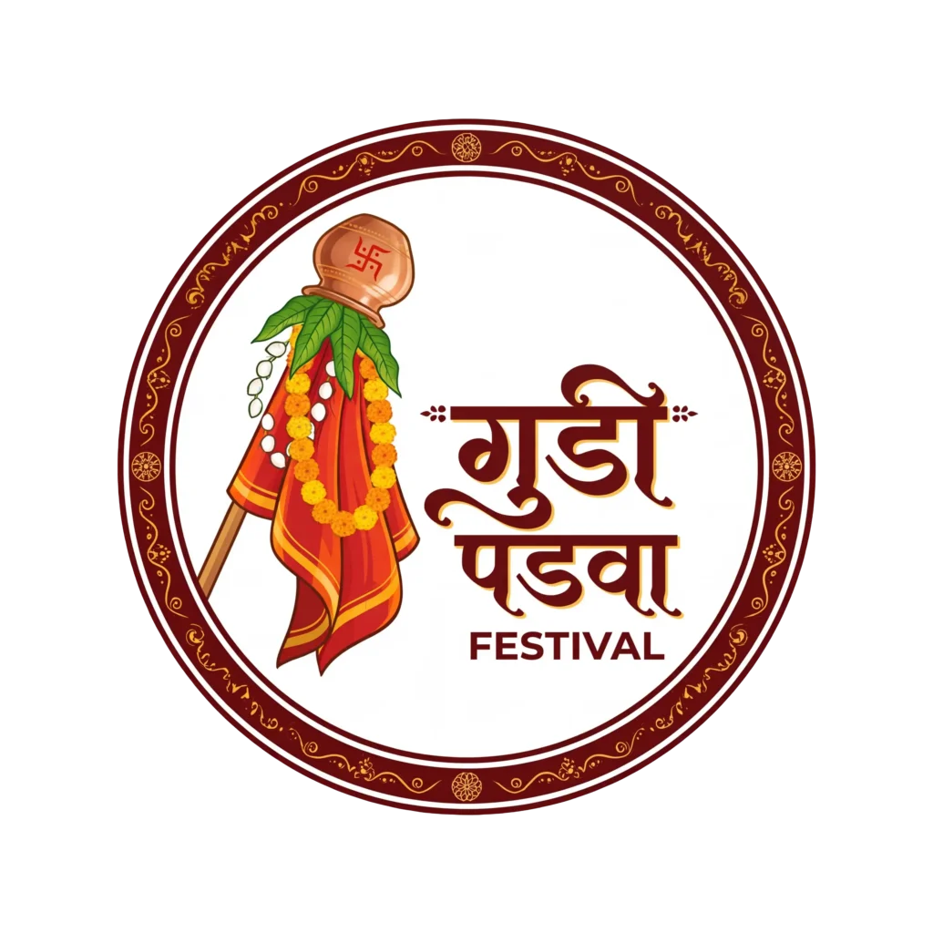 Gudi Padwa Festival Logo PNG