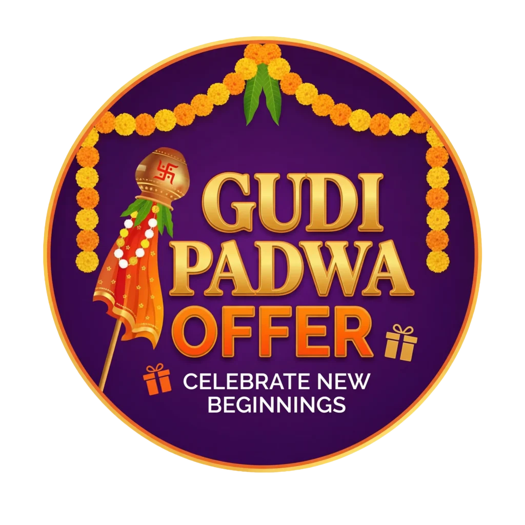 Gudi Padwa Offer Badge PNG Free Download