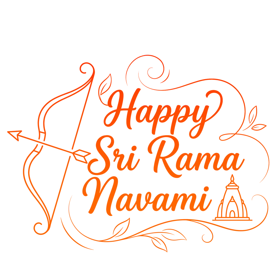 Happy Sri Rama Navami PNG