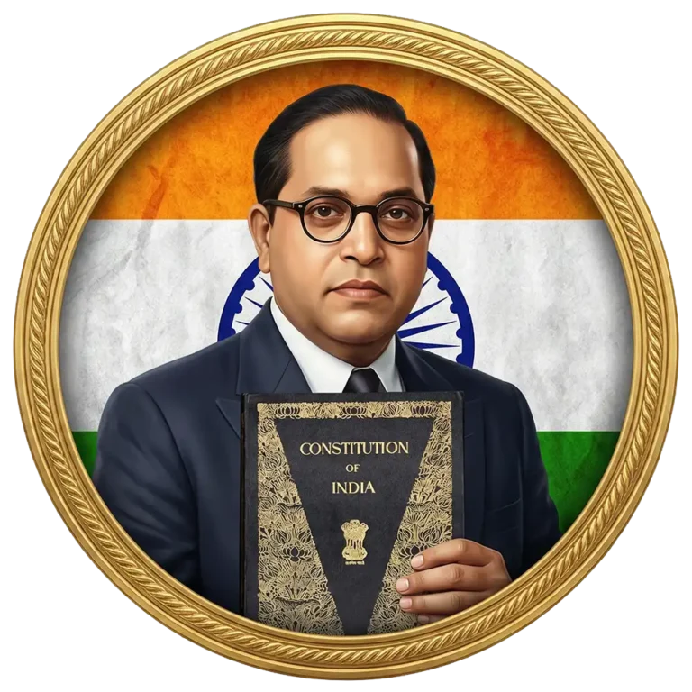 Dr BR Ambedkar Constitution PNG