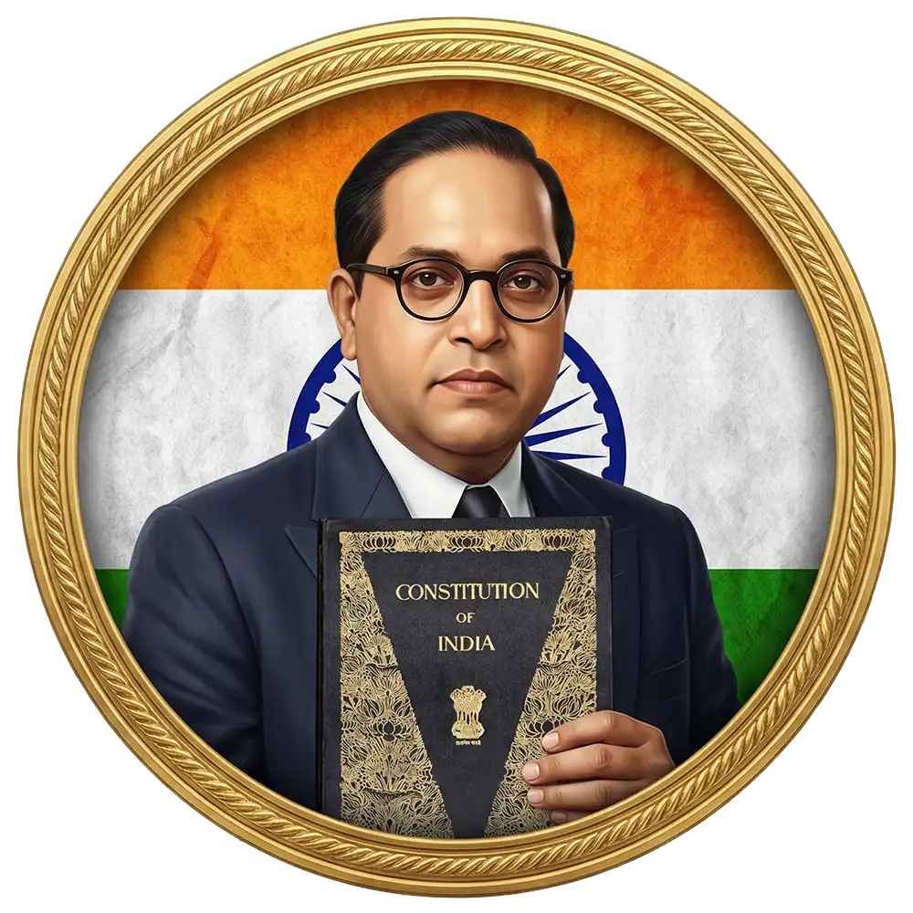 Dr BR Ambedkar Constitution PNG
