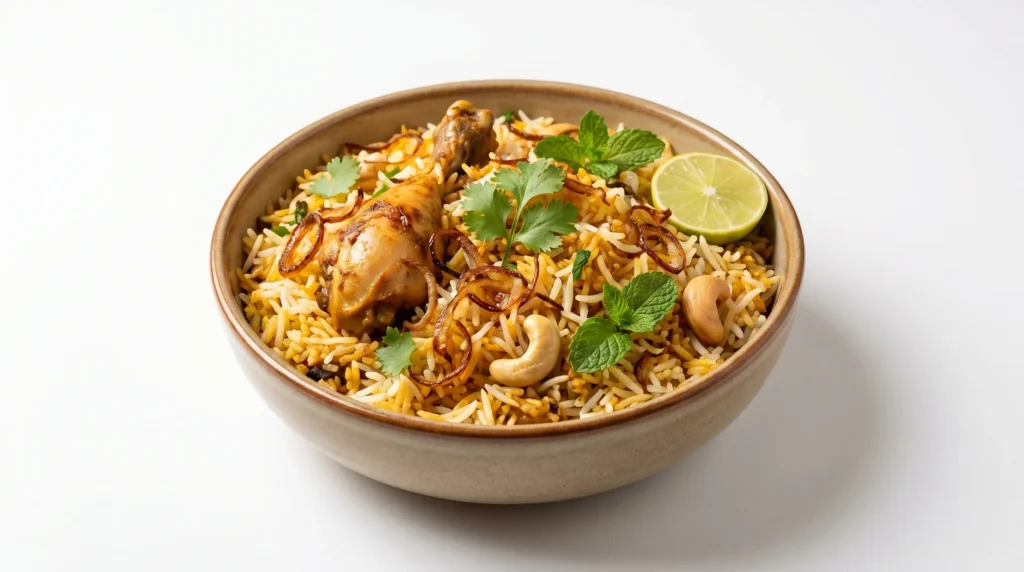 Authentic Gourmet Chicken Biryani Photo