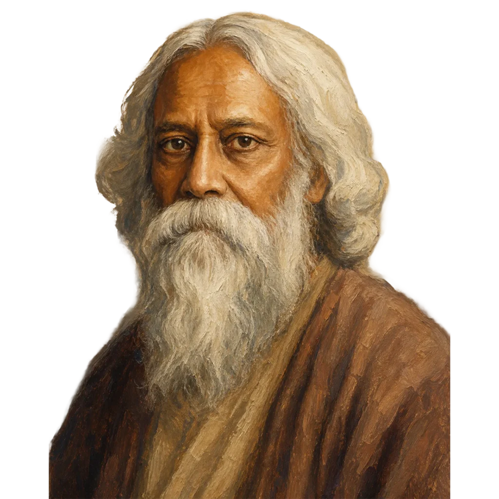 Rabindranath Tagore PNG